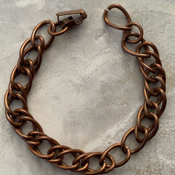 Sabona Copper Chain Link Vintage Bracelet - Picture 5 of 5